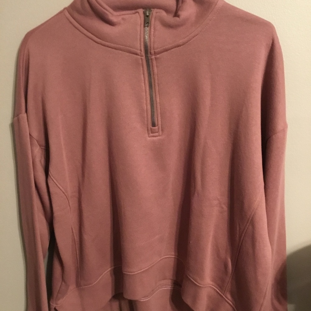 Cute half zip turtle neck sweater